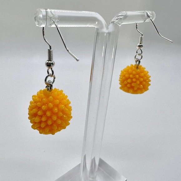 Hedgehog Earrings - Porcupine Earrings - Animal Earrings - Cute Animal Earrings - Picture 3 of 10